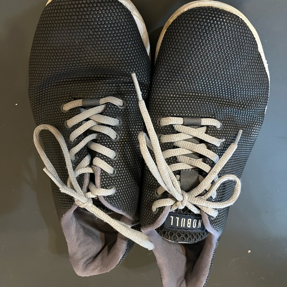 No Bull unisex shoes men’s size 8.5 black and grey used condition - Picture 2 of 7